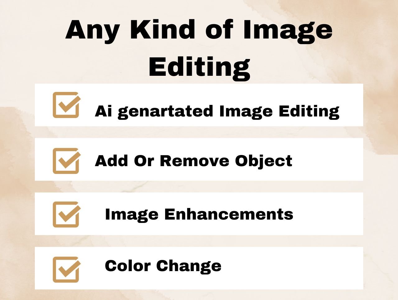 Any Kind Of Image Editing